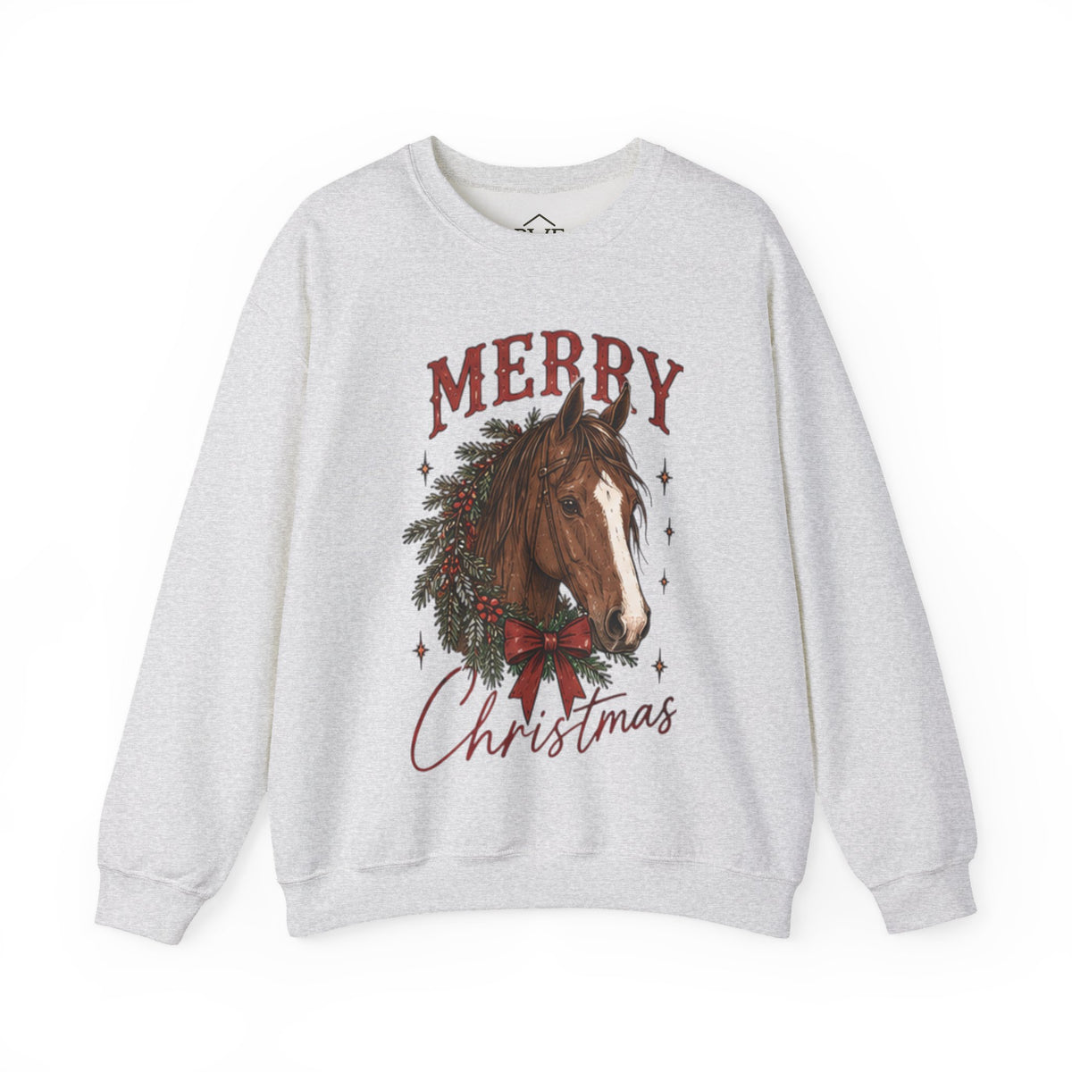 Merry Christmas Horse Sweatshirt