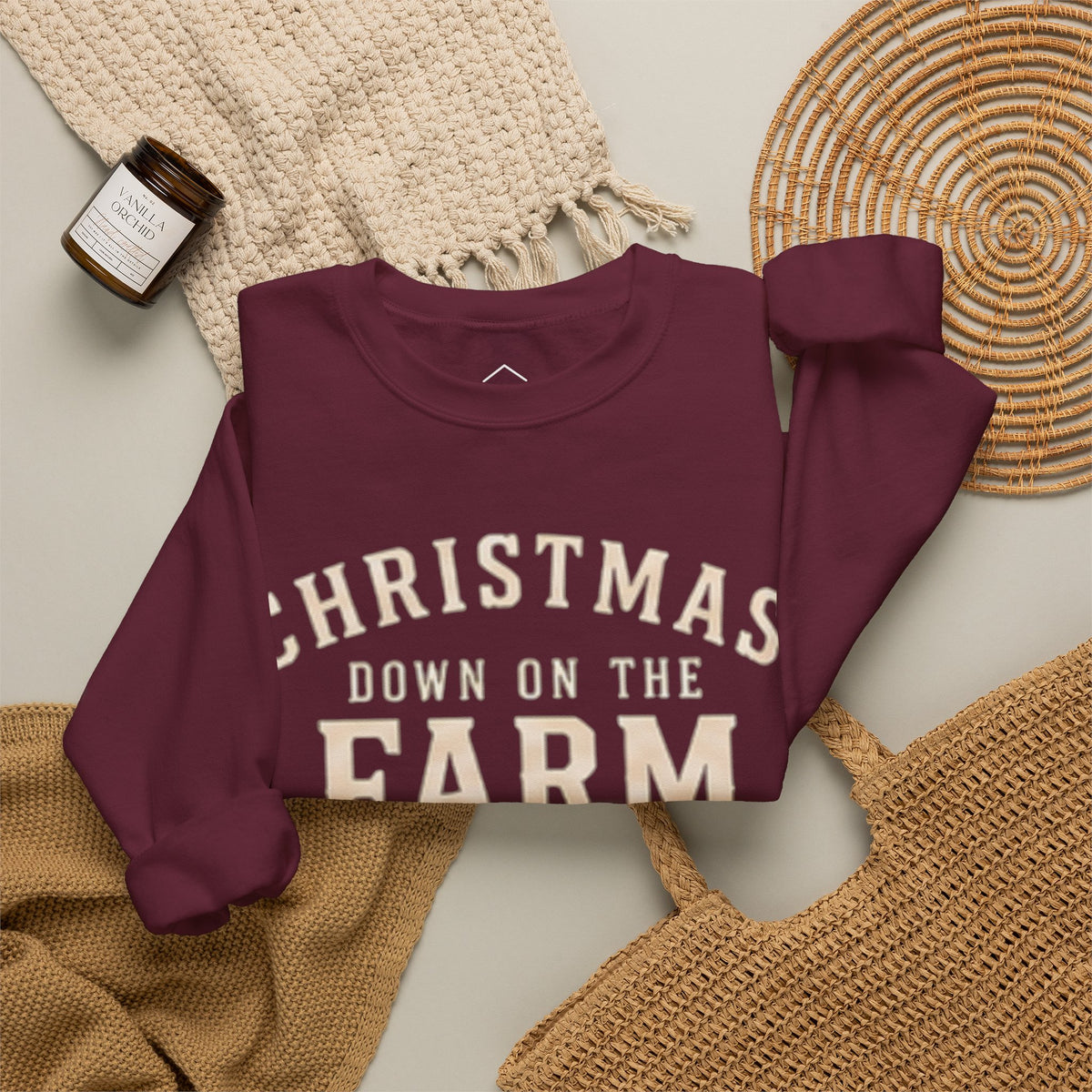 Christmas Down On The Farm Sweatshirt