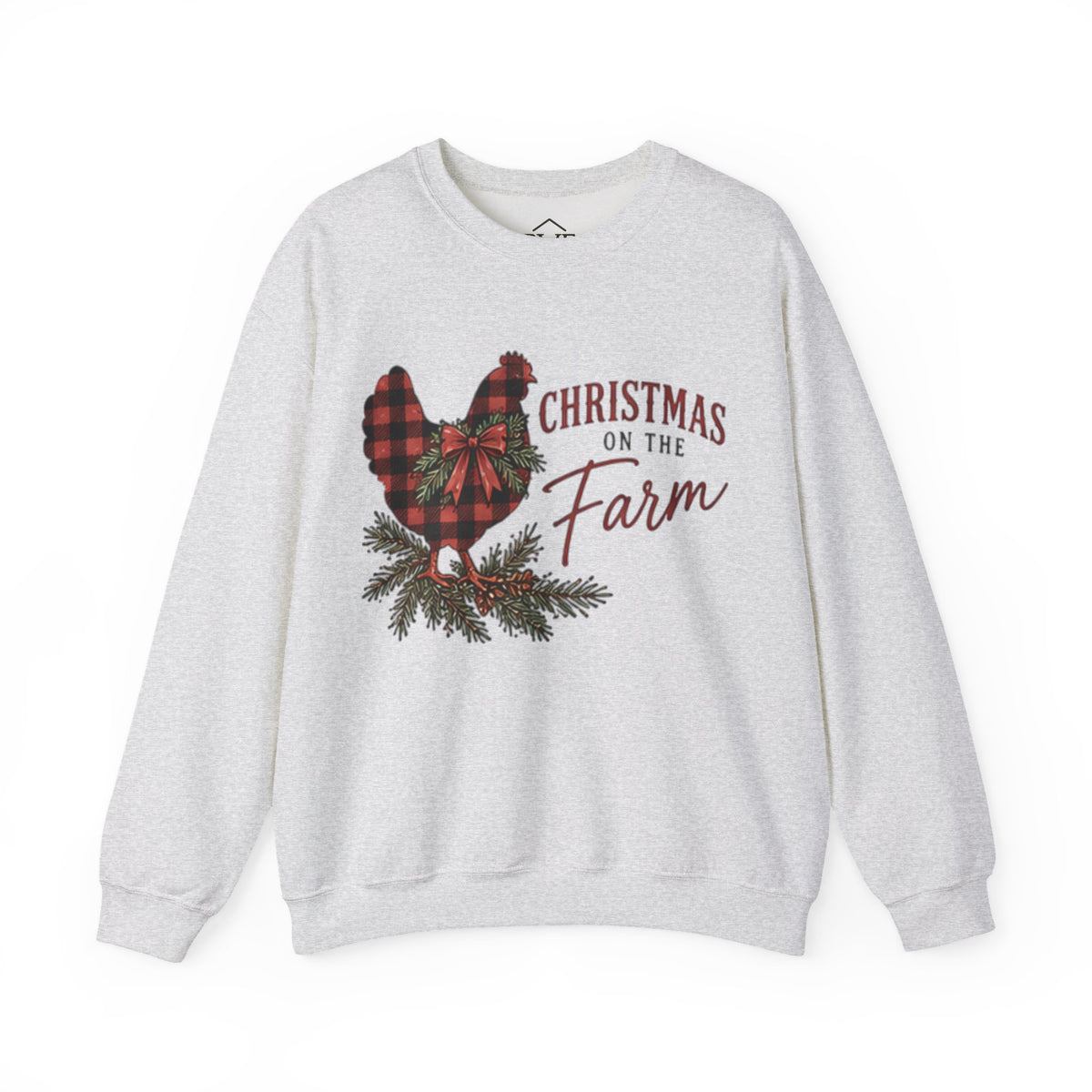 Christmas on the Farm Chicken Sweatshirt