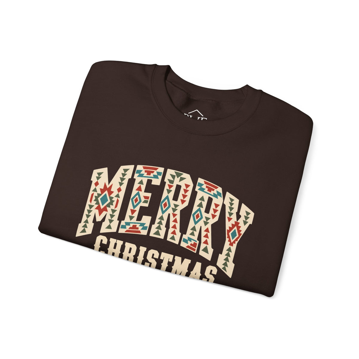 Merry Christmas Western Aztec Sweatshirt