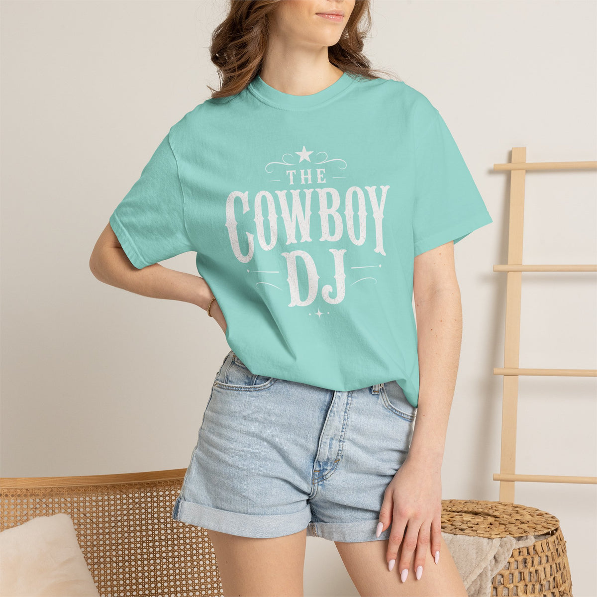Unisex The Cowboy DJ T-shirt