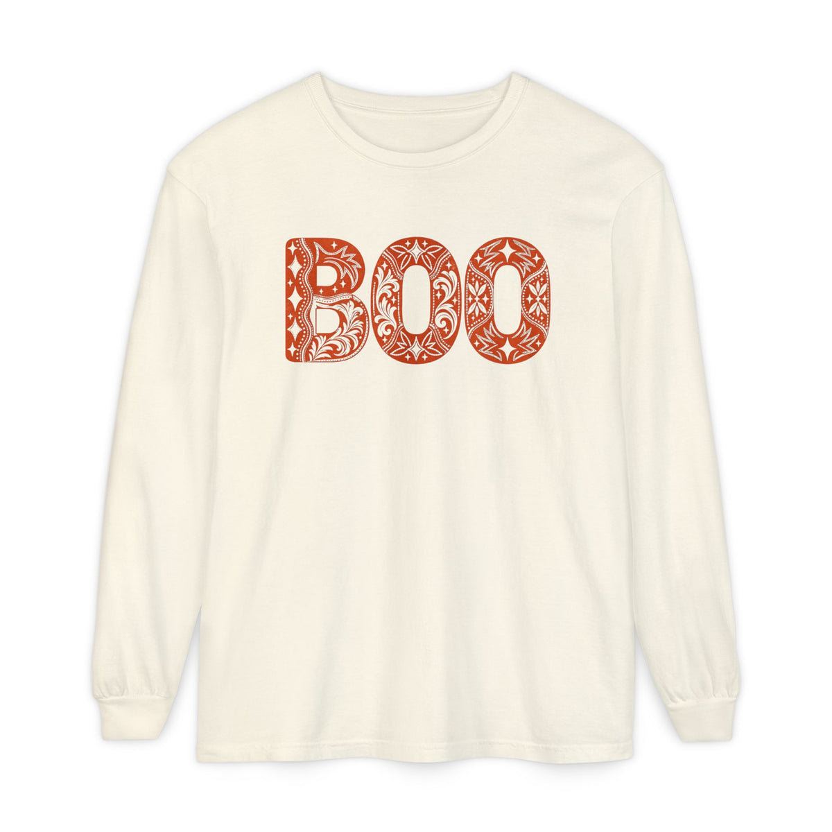 Western Boo Long Sleeve Tee