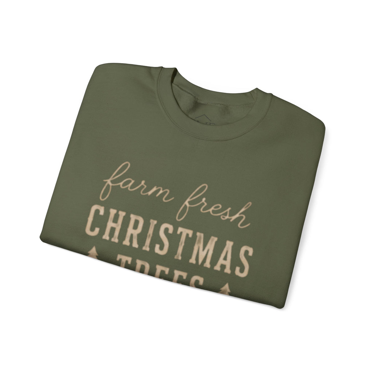 Farm Fresh Christmas Tress Sweatshirt