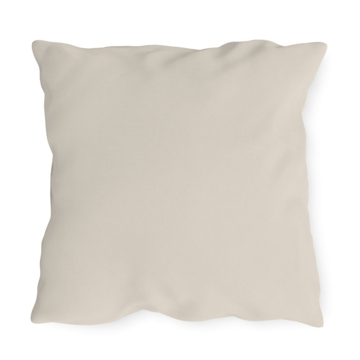 Outdoor Pillow — Neutral Beige Weatherproof Patio Cushion