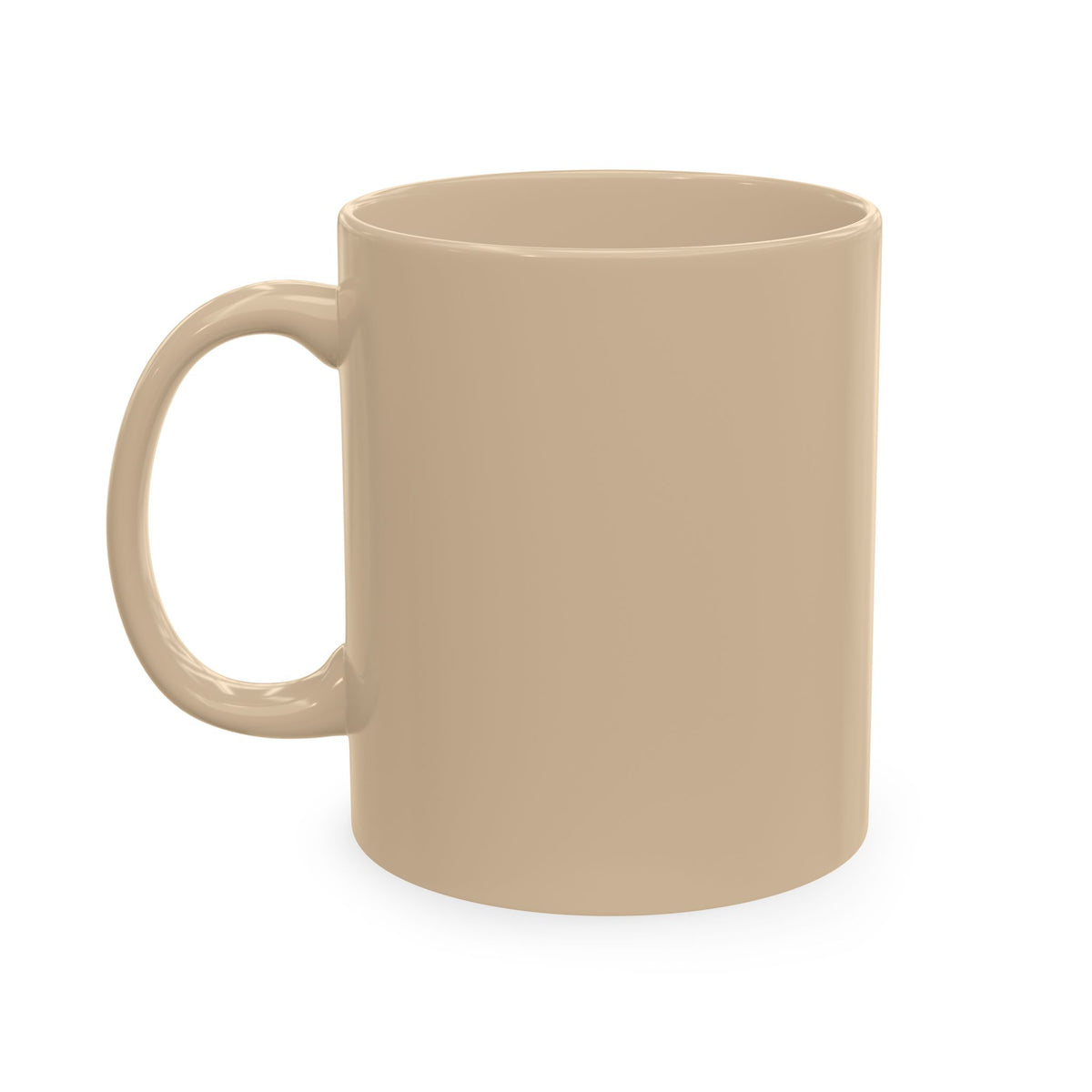 Beige Ceramic Mug