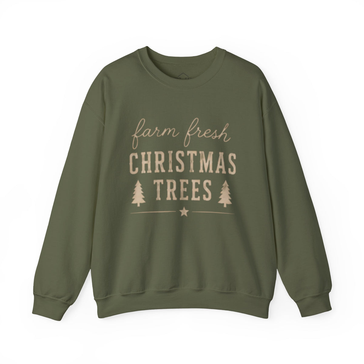Farm Fresh Christmas Tress Sweatshirt