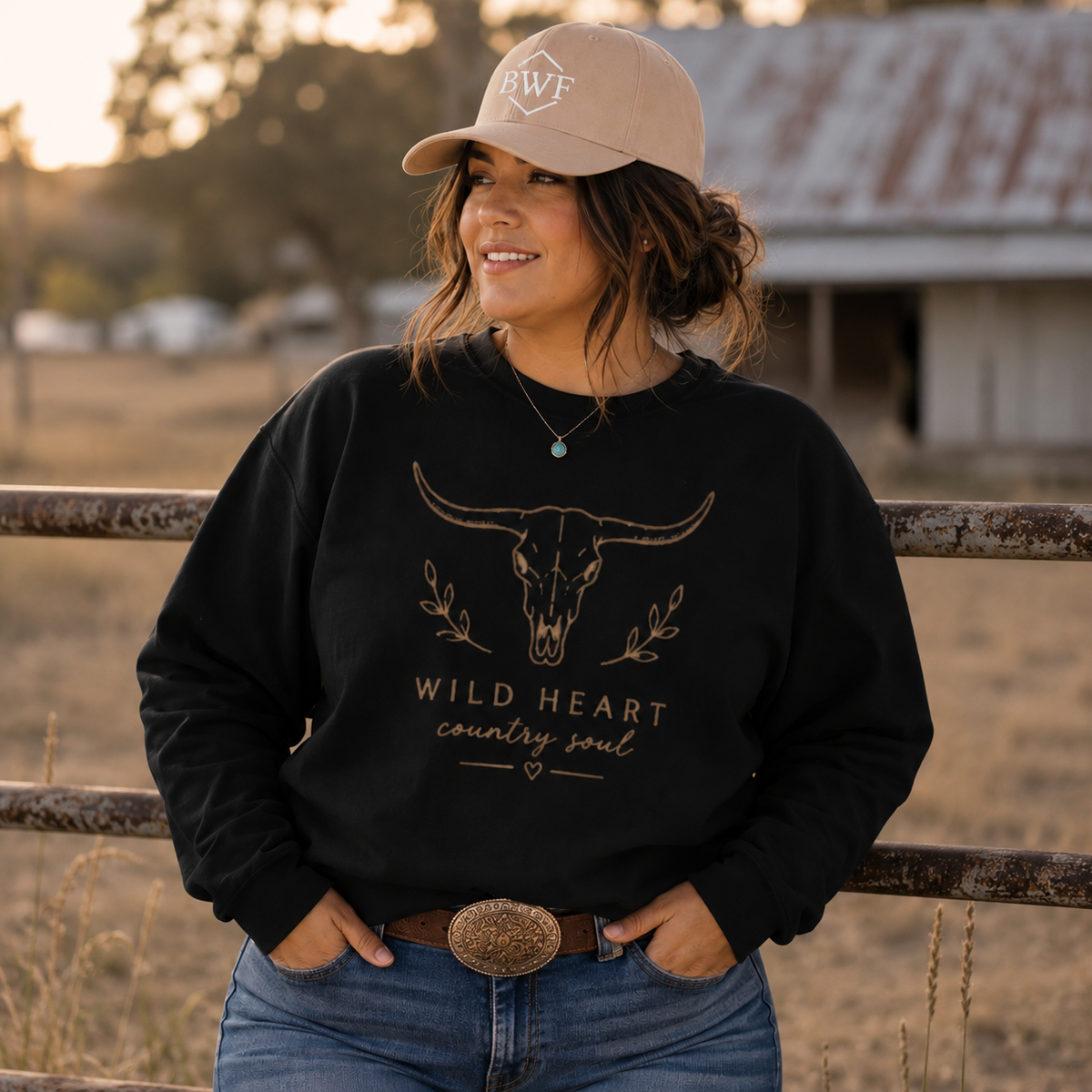 Wild Heart, Country Soul Sweatshirt