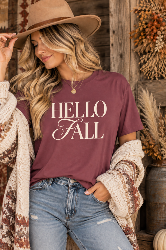 Hello Fall Shirt