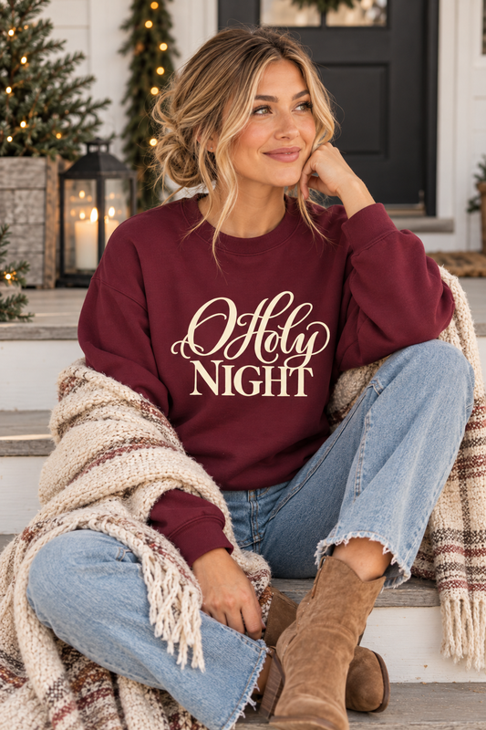 O Holy Night Sweatshirt