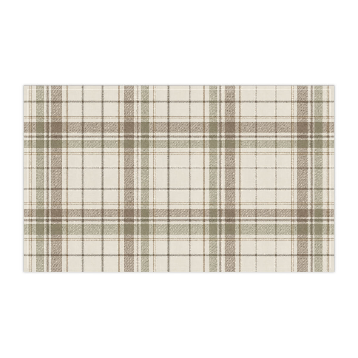 Willow Plaid Tea Towel