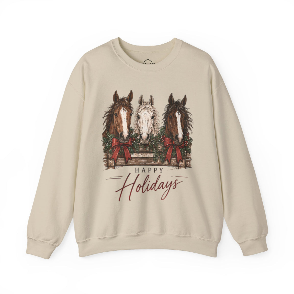 Happy Holidays Horse Sweatshirt