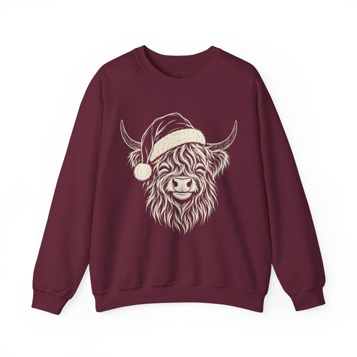 Christmas Highland Cow Sweatshirt
