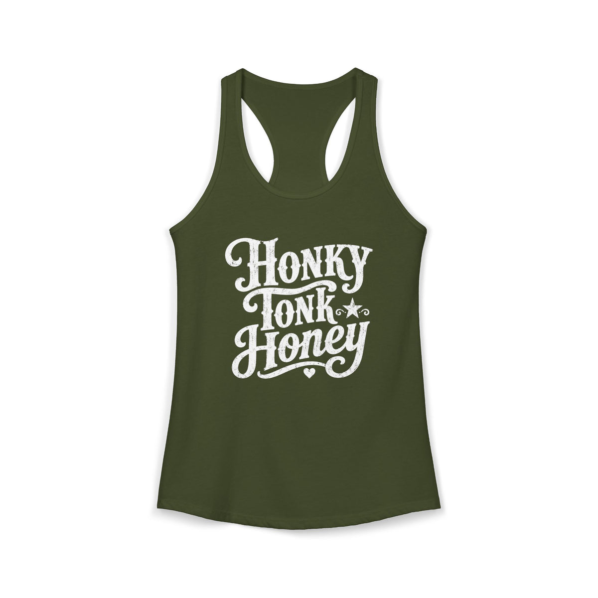 Honky Tonk Honey Racerback Tank