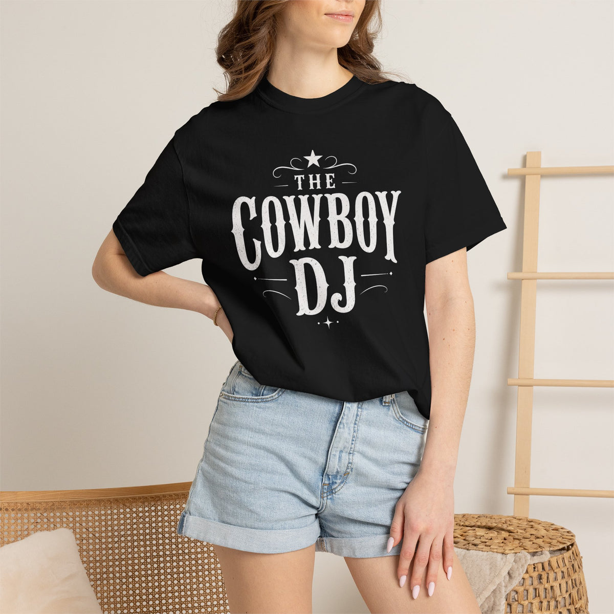 Unisex The Cowboy DJ T-shirt