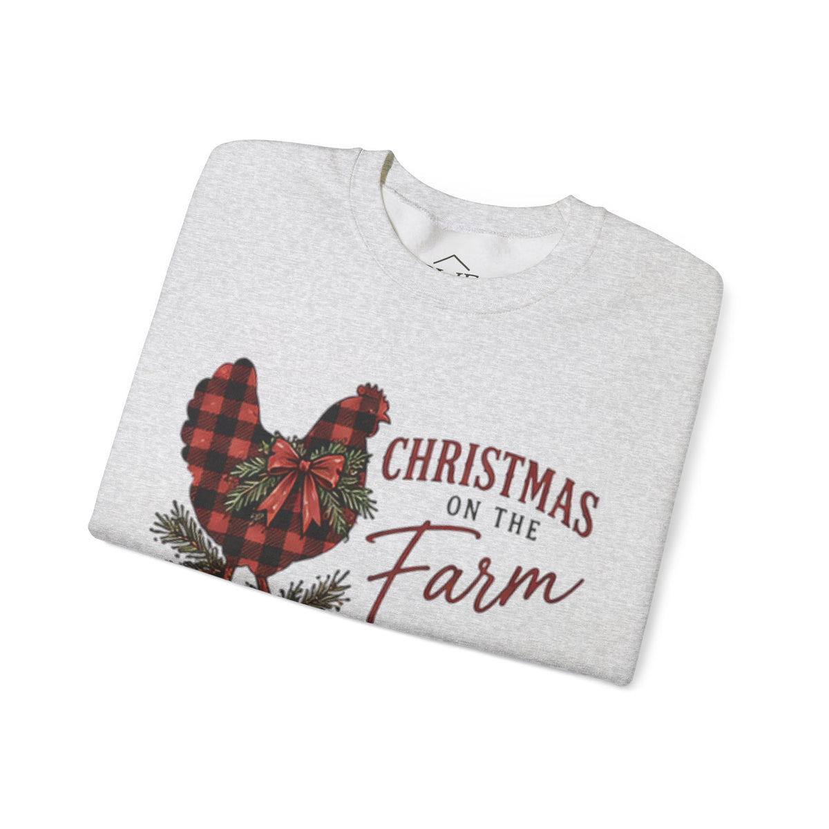 Christmas on the Farm Chicken Sweatshirt